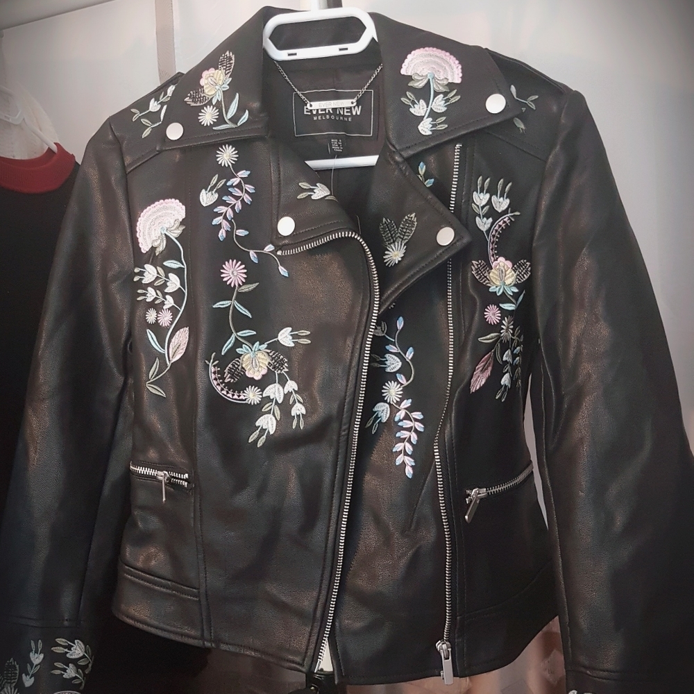 Evernew Leather Jacket (new with tag)